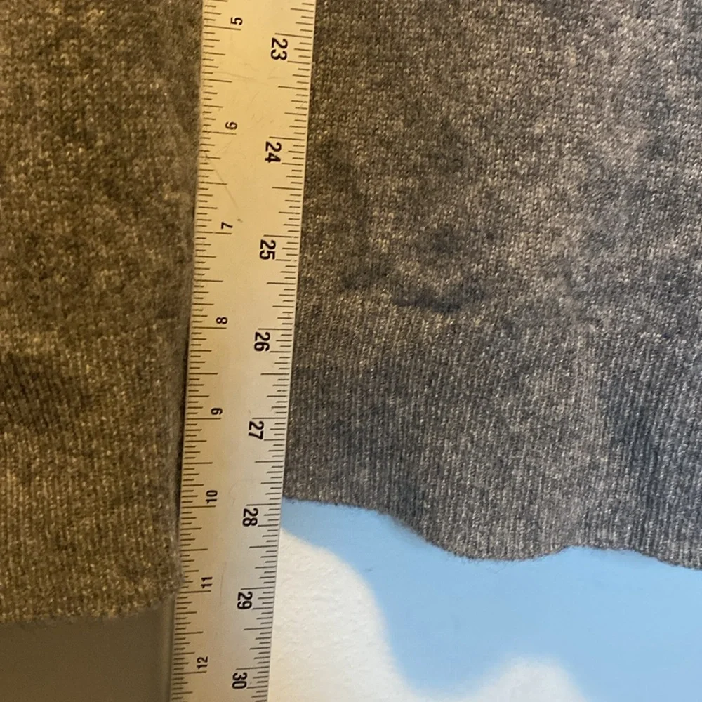 Equipment Delafine 100% Cashmere Sweater Women’s Large Gray - Picture 12 of 13